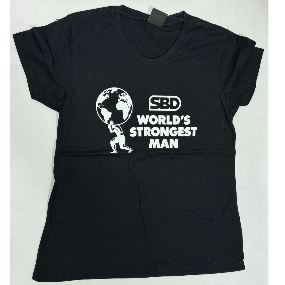 SBD Worlds Strongest Man Womens Shirt Size 2XL